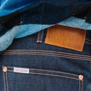 Topo Designs Blue denim NWT